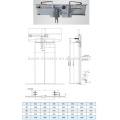 Mitsubishi Type Door Machine 2 Panels Center Opening Pm Motor